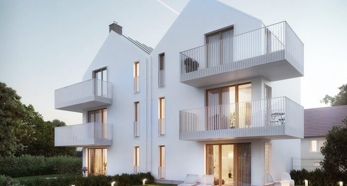 Minimalist residential building :: Behance